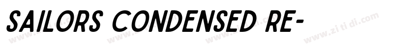 Sailors Condensed Re字体转换